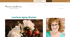 Desktop Screenshot of miriamlinderman.com